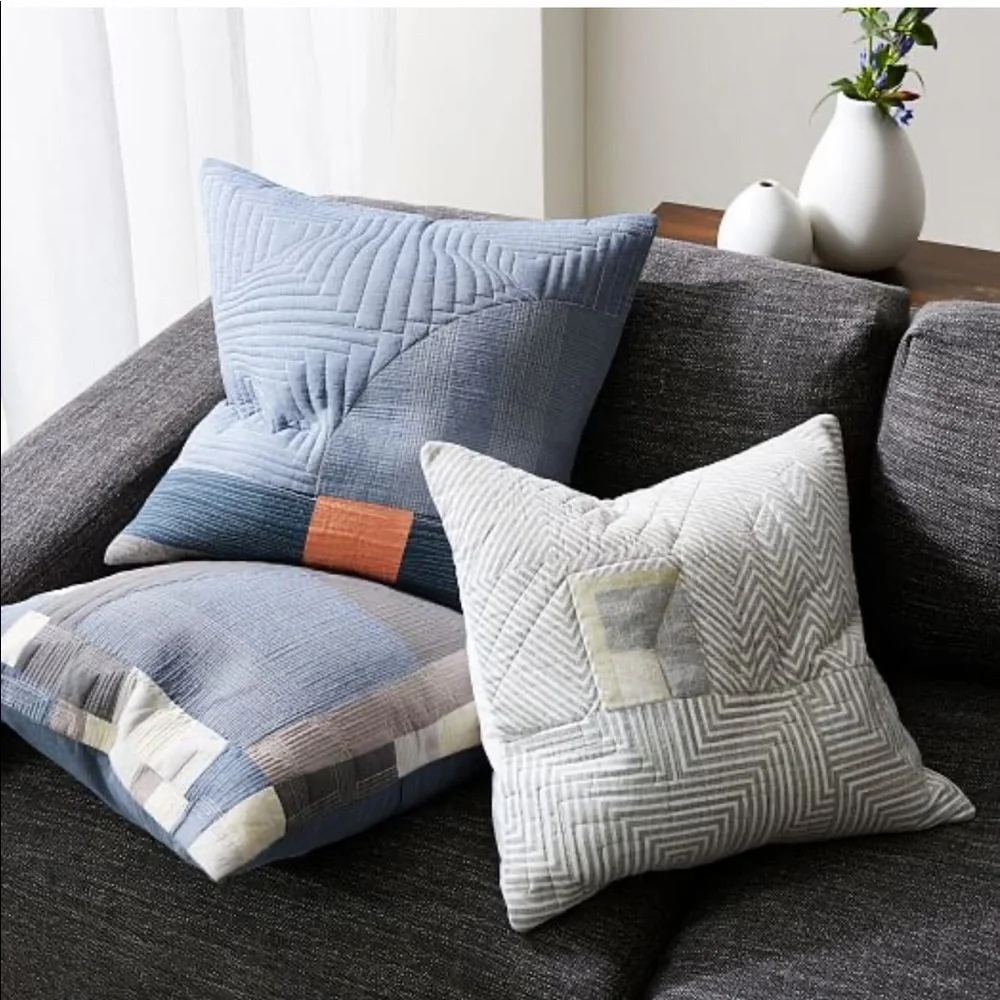 ✨NWT✨ Set of 2 West Elm Pamela Wiley Stripe Pillow Cover